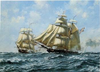 unknow artist Seascape, boats, ships and warships. 113 oil painting picture